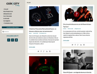 blog.cuir-city.com screenshot
