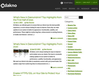 blog.dakno.com screenshot