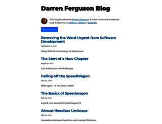 blog.darren-ferguson.com screenshot
