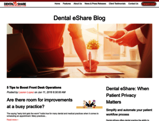 blog.dentaleshare.com screenshot