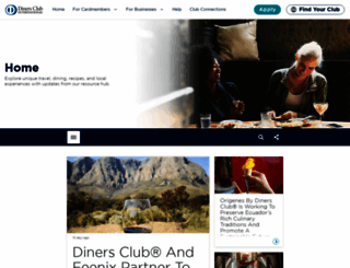 blog.dinersclub.com screenshot