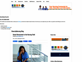blog.diversitynursing.com screenshot
