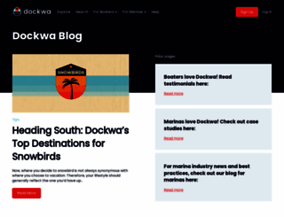 blog.dockwa.com screenshot