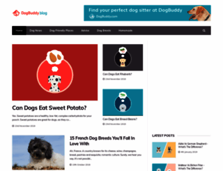 blog.dogbuddy.com screenshot