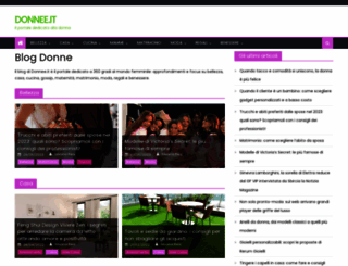 blog.donnee.it screenshot