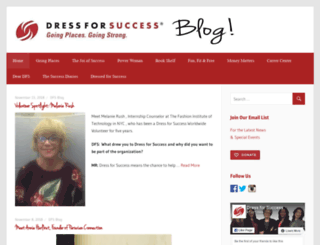 blog.dressforsuccess.org screenshot