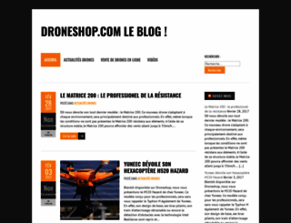 blog.droneshop.com screenshot