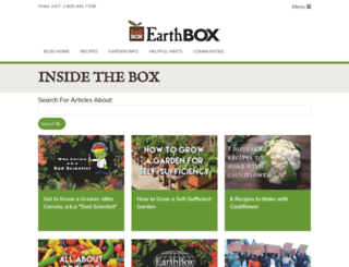 blog.earthbox.com screenshot