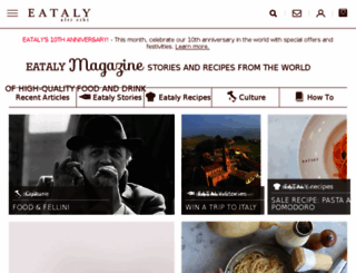 blog.eataly.com screenshot