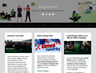 blog.ecomail.cz screenshot