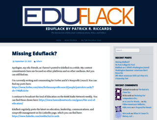 blog.eduflack.com screenshot
