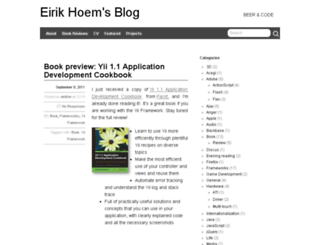 blog.eirikhoem.net screenshot