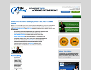 blog.eliteediting.com.au screenshot
