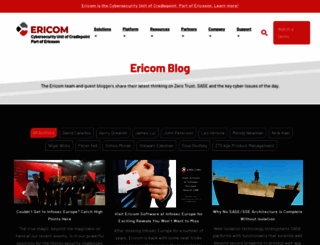 blog.ericom.com screenshot