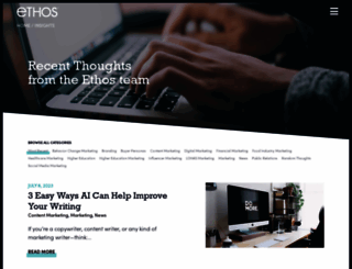blog.ethos-marketing.com screenshot
