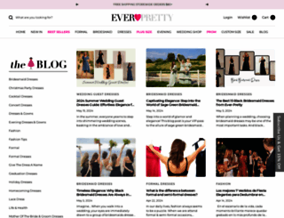 blog.ever-pretty.com screenshot