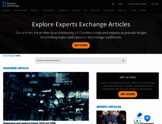 blog.experts-exchange.com screenshot