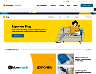blog.exponea.com screenshot