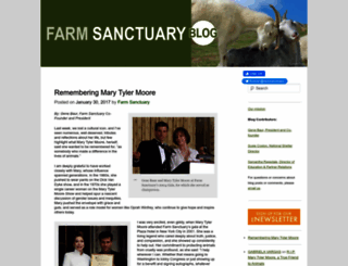 blog.farmsanctuary.org screenshot