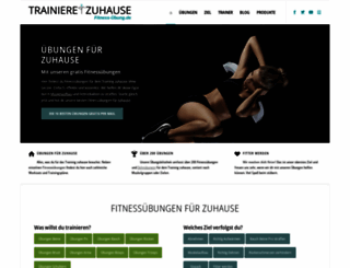 blog.fitness-uebung.de screenshot
