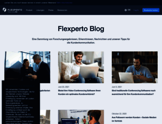 blog.flexperto.com screenshot