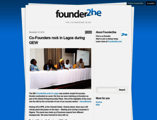 blog.founder2be.com screenshot