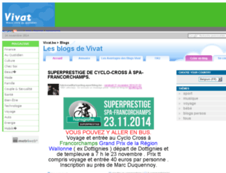 blog.fr.vivat.be screenshot