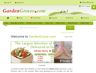 blog.gardengrocer.com screenshot