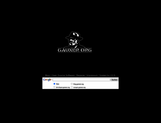blog.gauner.org screenshot