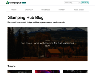 blog.glampinghub.com screenshot