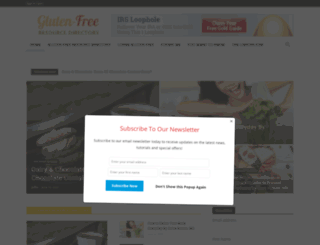 blog.glutenfreeresourcedirectory.com screenshot