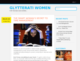 blog.glytterati.com screenshot