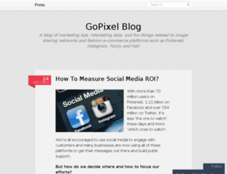 blog.gopixel.me screenshot