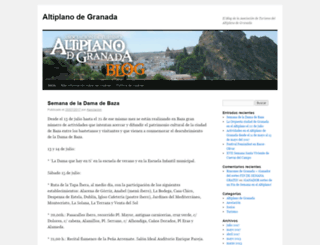 blog.granadaaltiplano.org screenshot