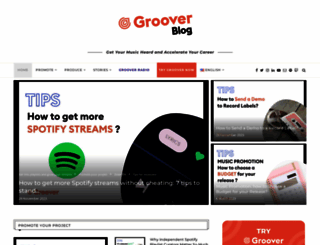 blog.groover.co screenshot