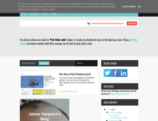 blog.hargrave.org.uk screenshot