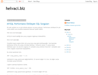 blog.helvaci.biz screenshot