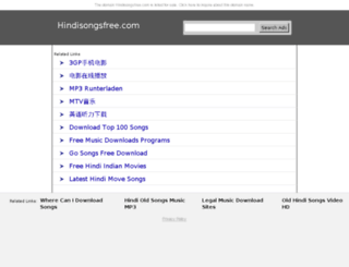 blog.hindisongsfree.com screenshot
