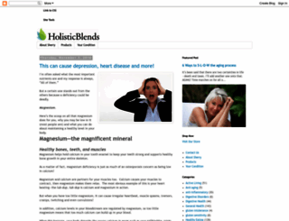 blog.holisticblends.com screenshot