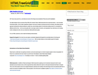 blog.htmltreegrid.com screenshot