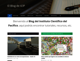 blog.icip.edu.pe screenshot