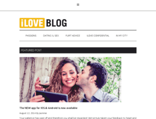blog.ilove.com screenshot