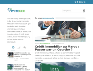 blog.immogeo.com screenshot