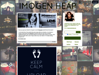 blog.imogenheap.com screenshot