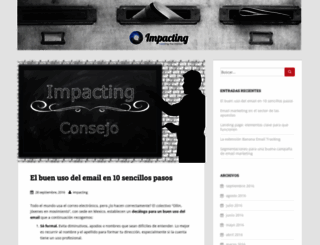 blog.impacting.es screenshot