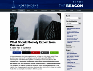 blog.independent.org screenshot