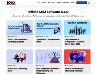blog.infinitemlmsoftware.com screenshot