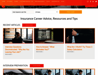 blog.insurancejobs.com screenshot