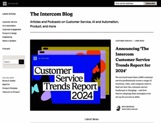 blog.intercom.io screenshot