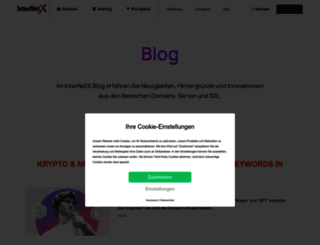 blog.internetx.com screenshot